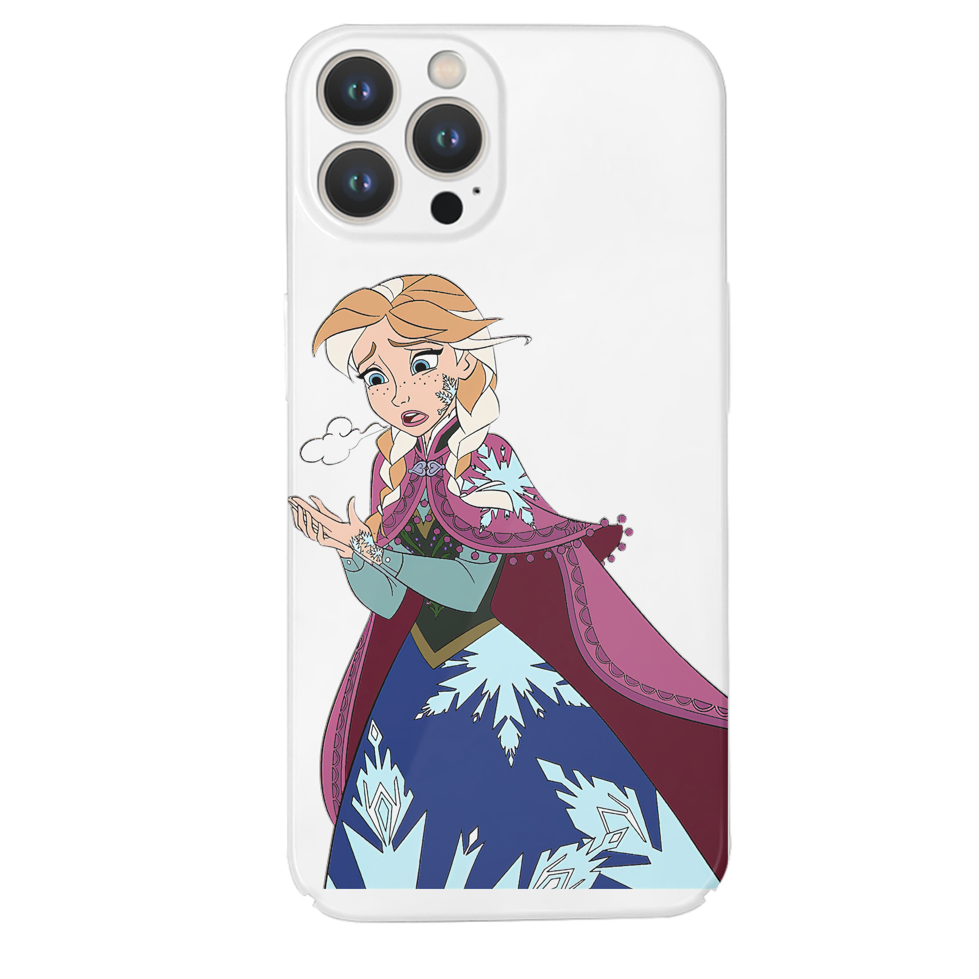 （画像用） アナと雪の女王 アンナ エルサ Frozen Anna Elsa 【iPhone 14シリーズ対応】ハードケース
